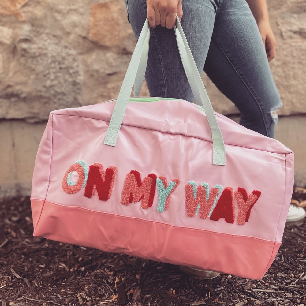 “ON MY WAY” Travel Duffel Bag